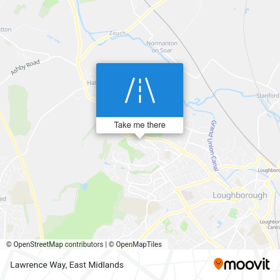 Lawrence Way map