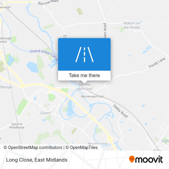 Long Close map