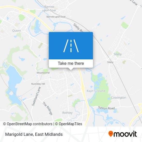 Marigold Lane map
