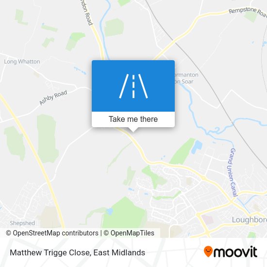 Matthew Trigge Close map