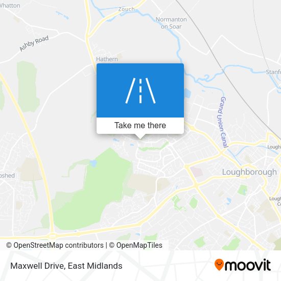 Maxwell Drive map