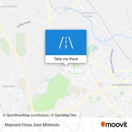 Maynard Close map