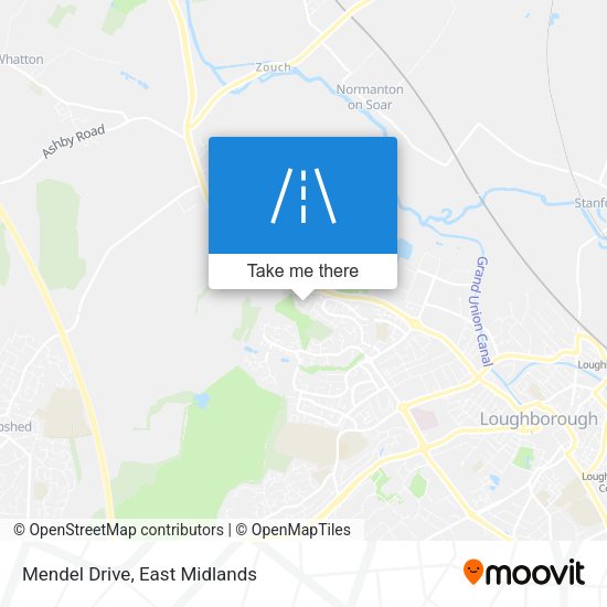 Mendel Drive map