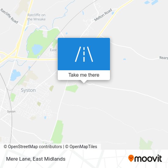 Mere Lane map