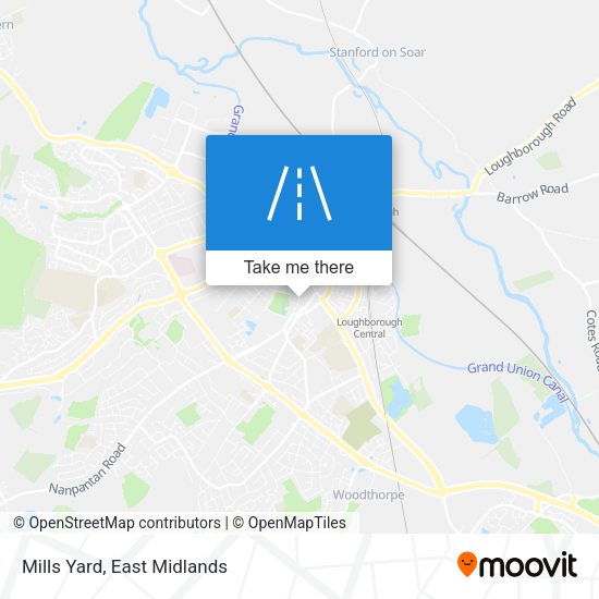 Mills Yard map
