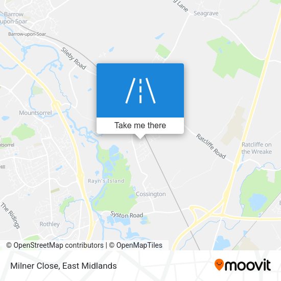 Milner Close map