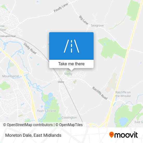Moreton Dale map