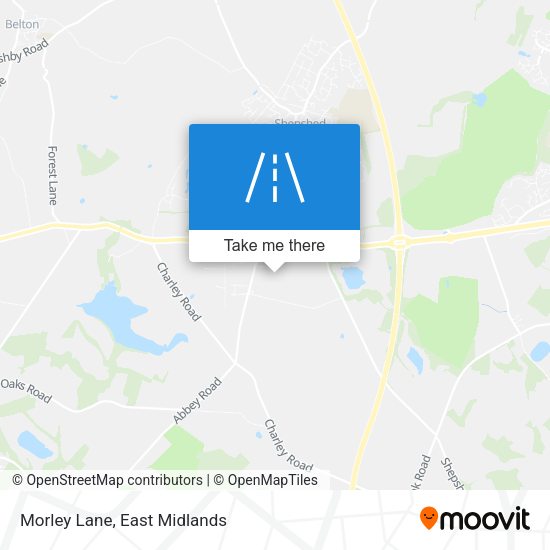 Morley Lane map