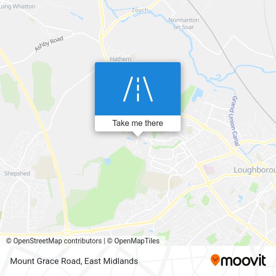 Mount Grace Road map