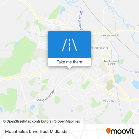 Mountfields Drive map