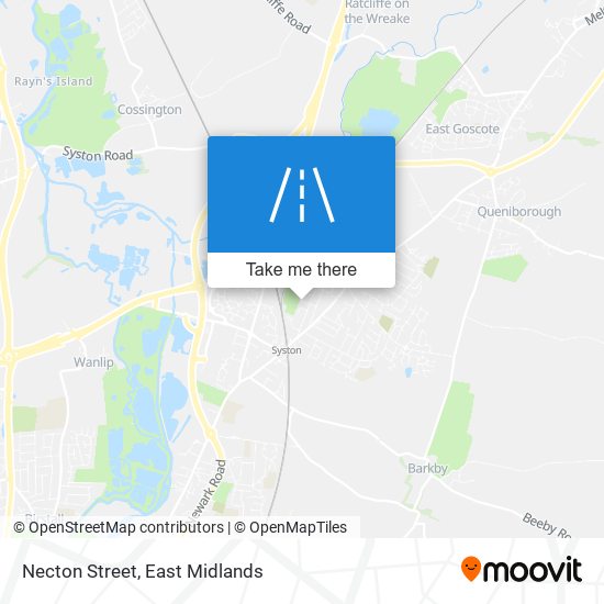 Necton Street map