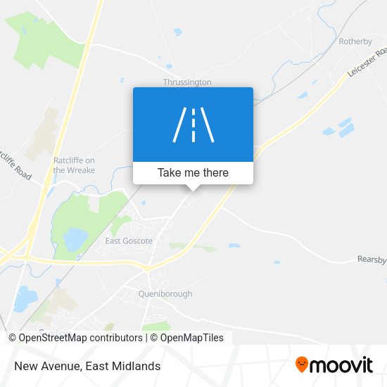New Avenue map