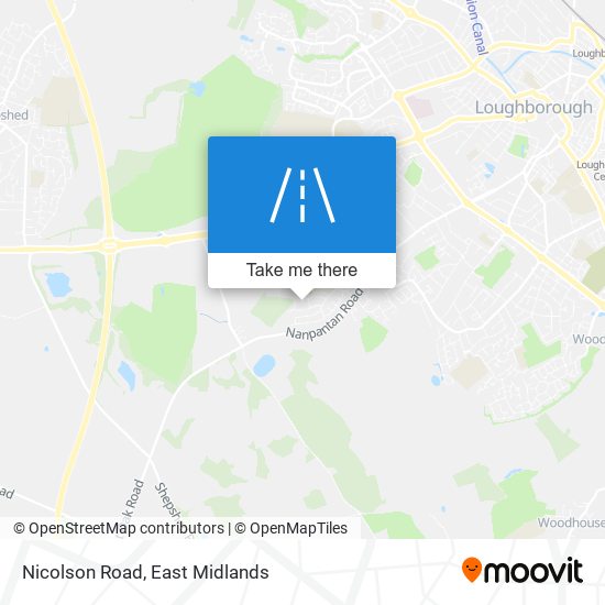 Nicolson Road map