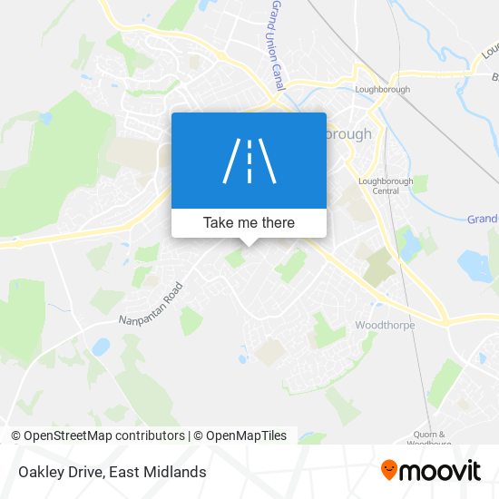 Oakley Drive map