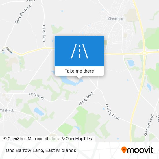 One Barrow Lane map