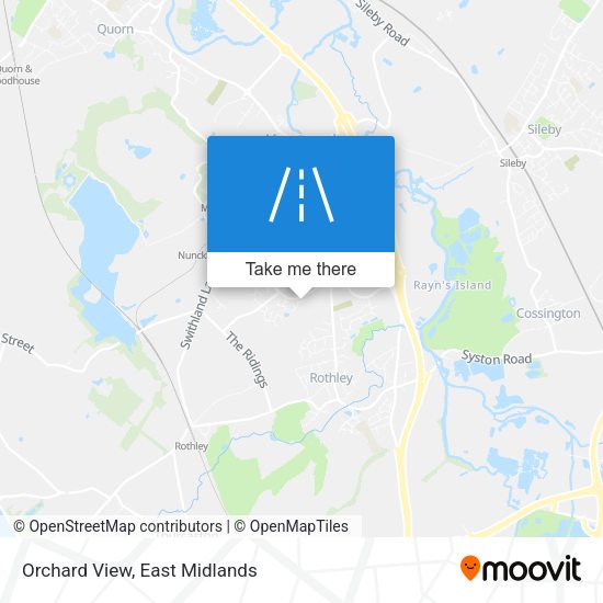 Orchard View map