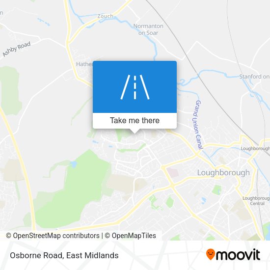 Osborne Road map