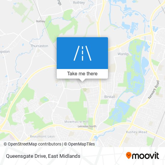 Queensgate Drive map