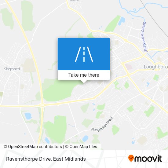 Ravensthorpe Drive map