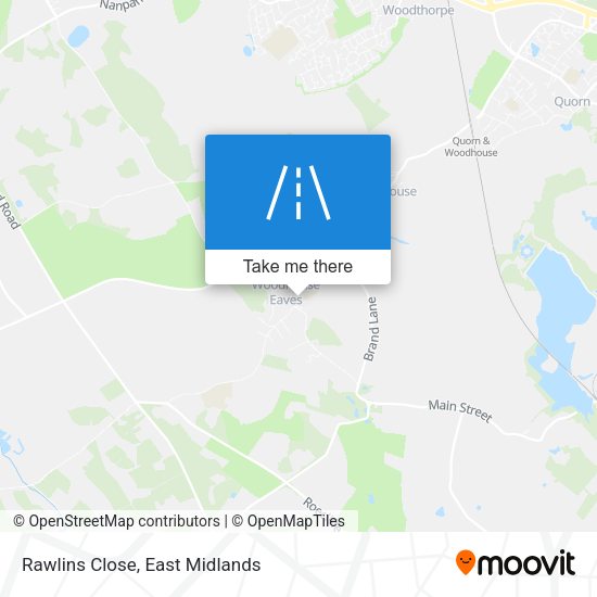 Rawlins Close map