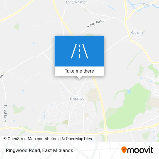 Ringwood Road map