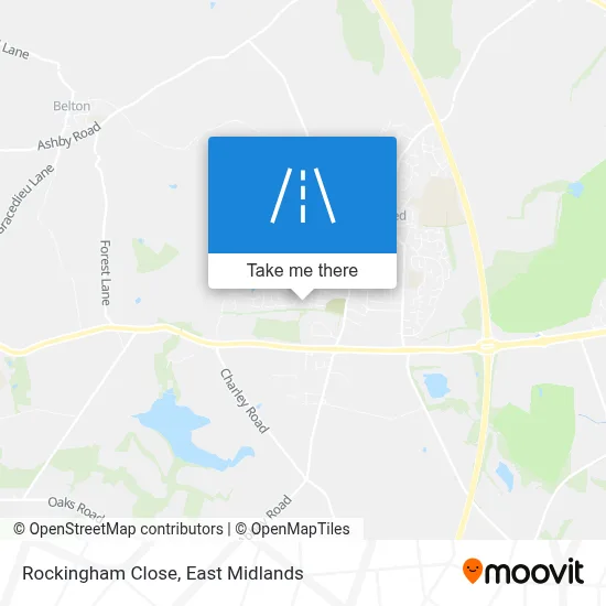 Rockingham Close map