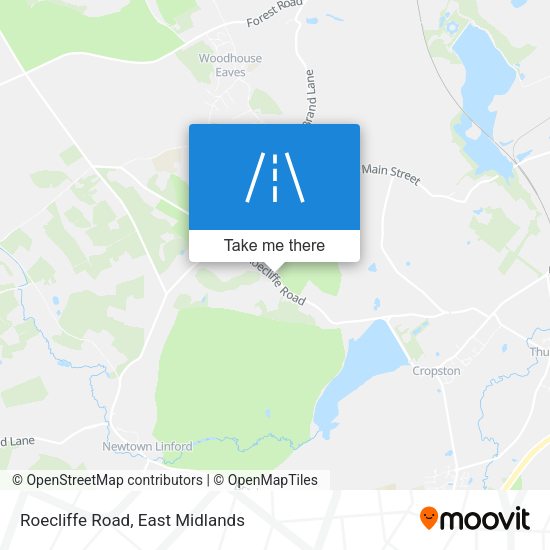 Roecliffe Road map