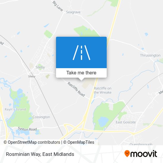 Rosminian Way map
