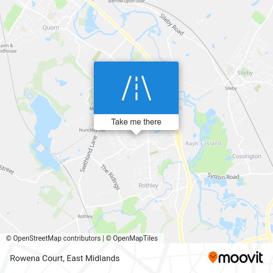 Rowena Court map