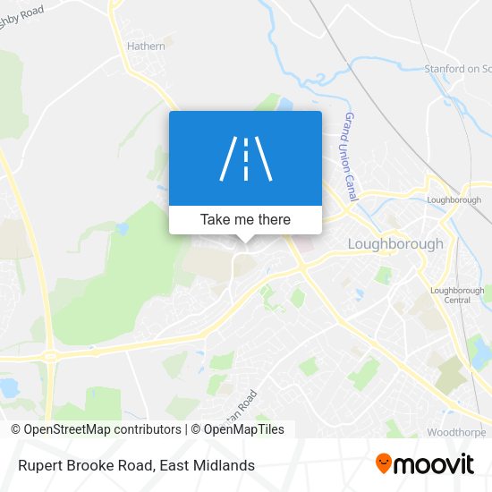 Rupert Brooke Road map