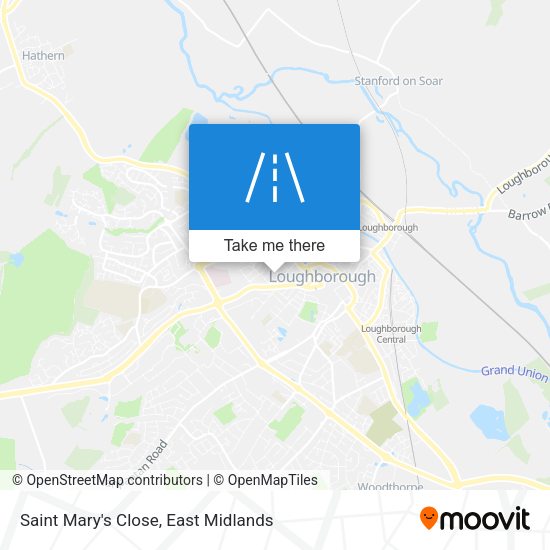 Saint Mary's Close map