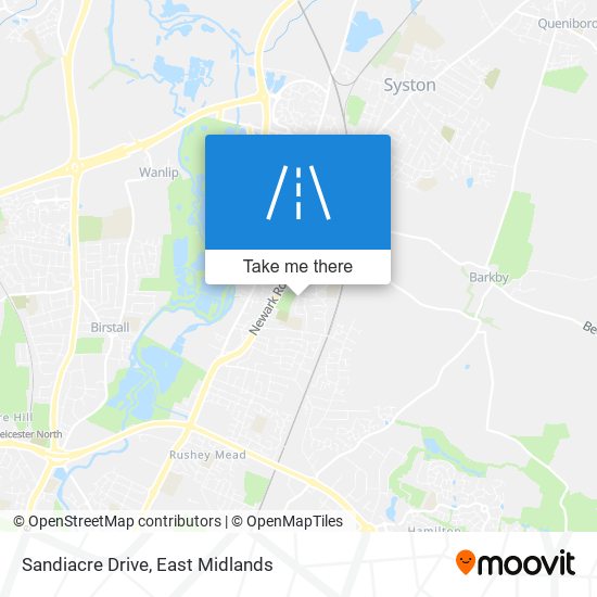 Sandiacre Drive map