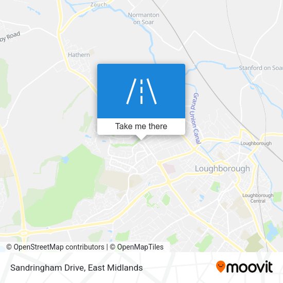Sandringham Drive map