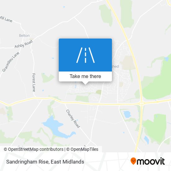 Sandringham Rise map