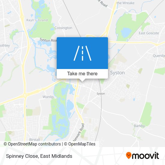 Spinney Close map