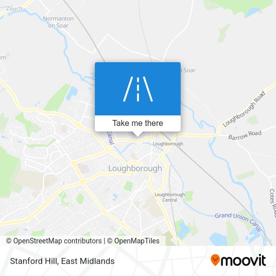 Stanford Hill map
