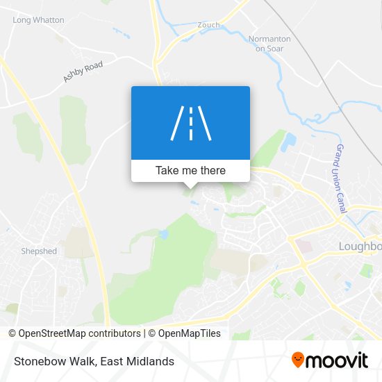Stonebow Walk map
