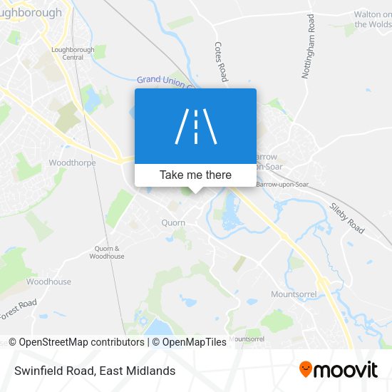 Swinfield Road map