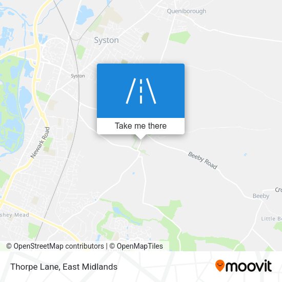 Thorpe Lane map