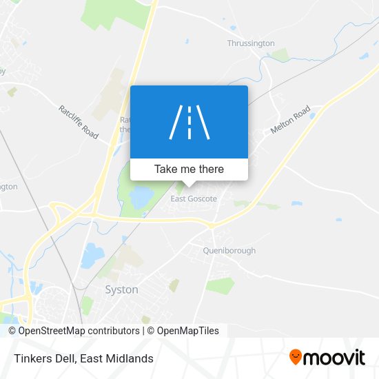Tinkers Dell map