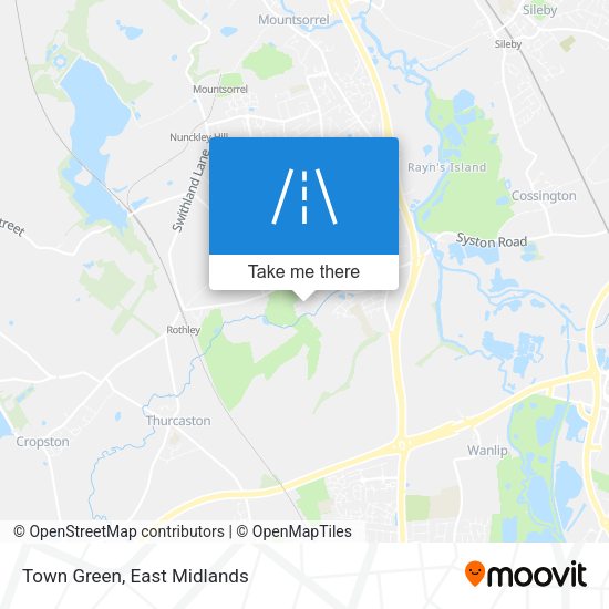Town Green map