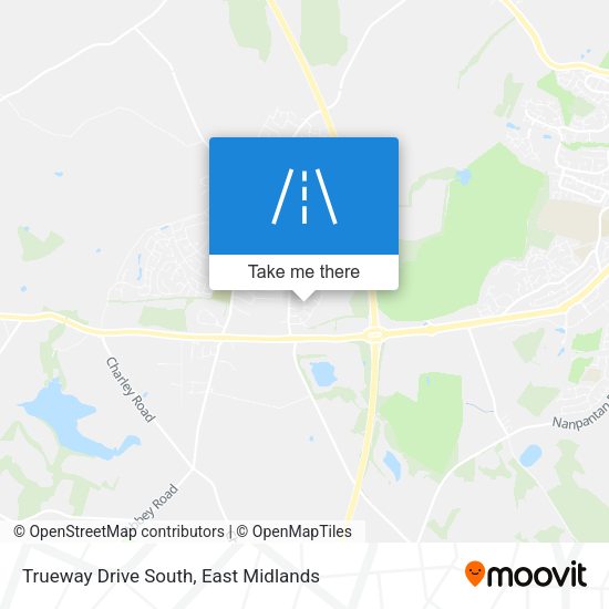 Trueway Drive South map