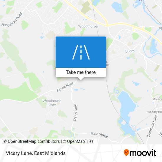 Vicary Lane map