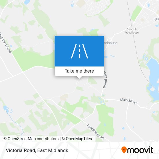 Victoria Road map