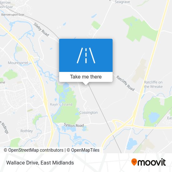 Wallace Drive map