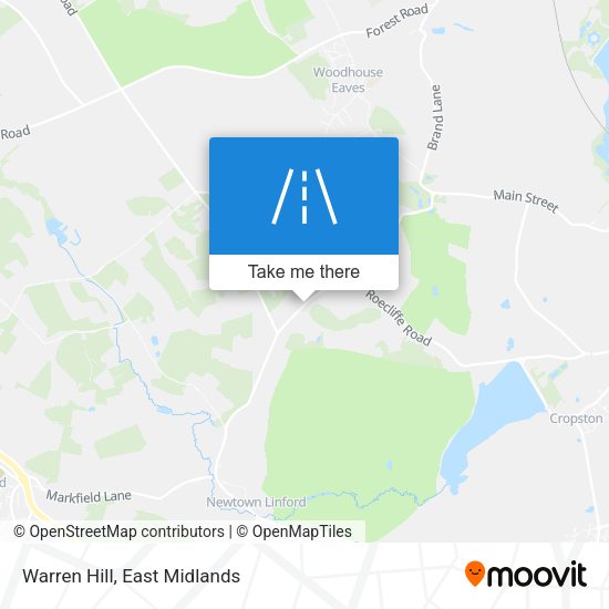 Warren Hill map
