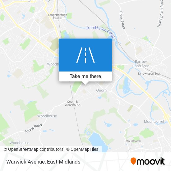 Warwick Avenue map