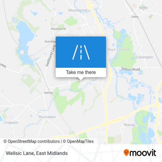 Wellsic Lane map