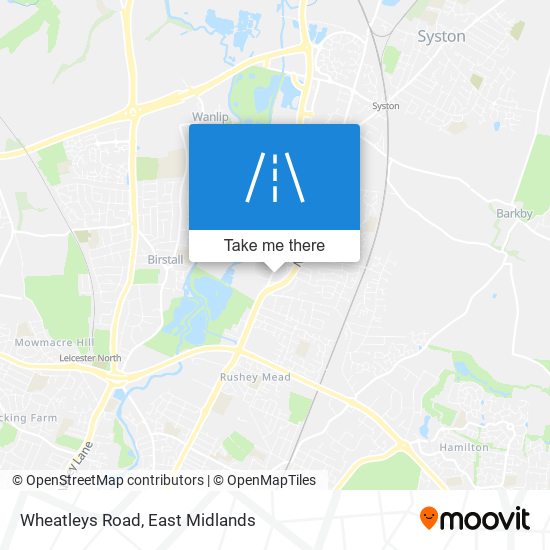 Wheatleys Road map