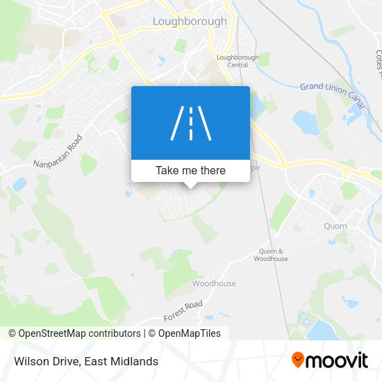 Wilson Drive map